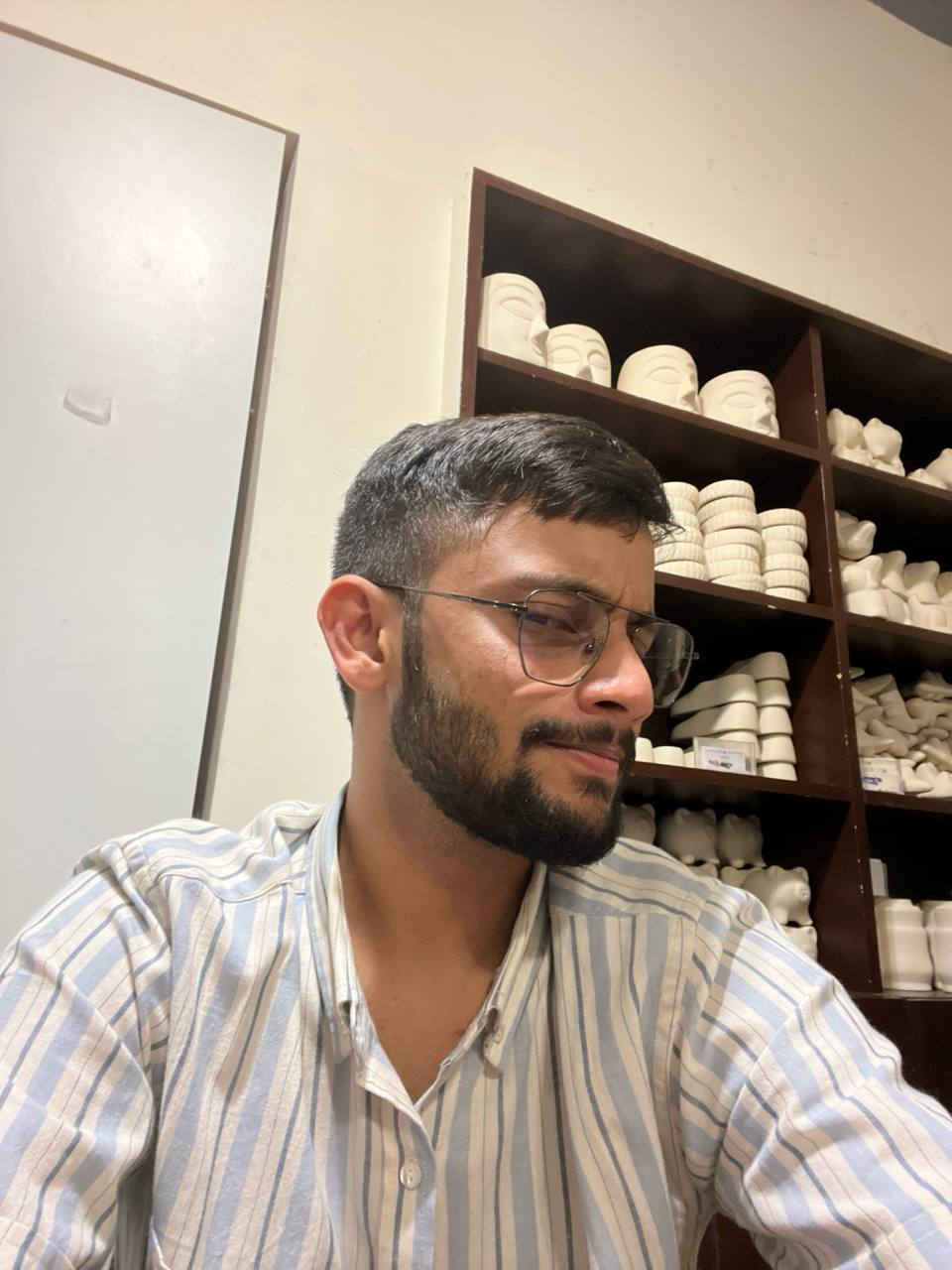 Sanjay looking at you
